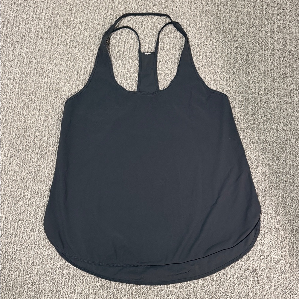Lululemon Women’s Gray Racerback Tank Top size L